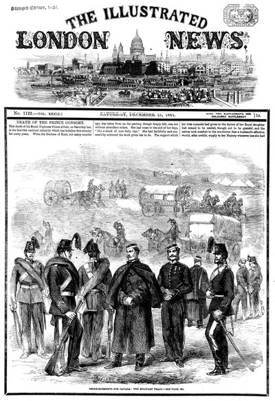 Alberts død 1819-1861, prinsgemal av dronning Victoria, 14. desember 1861 av Unbekannt