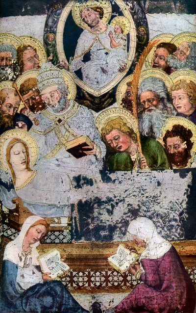 Jomfru Marias død, c1360 1955 av Unbekannt