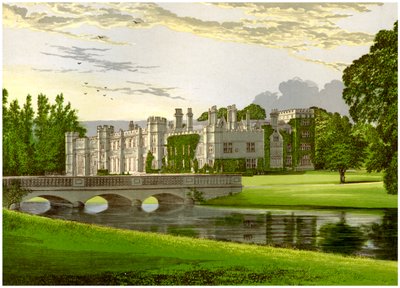 Deene Park, Northamptonshire, hjemmet til grevinnen av Cardigan, c1880 av Unbekannt