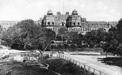 Delhi Gate, Fort Agra, 1900-tallet av Unbekannt