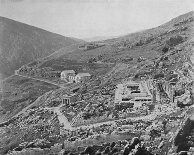 Delphi - Korintbukta i det fjerne, 1913 av Unbekannt