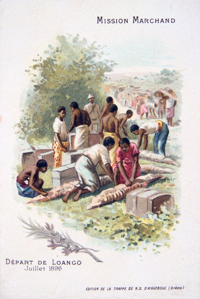 Avgang fra Loango, juli 1896 av Unbekannt