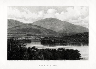 Derwentwater, Lake District, Cumbria, 1896 av Unbekannt