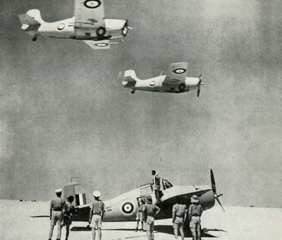 Desert Squadron - fly fra Fleet Air Arm under andre verdenskrig, c1943. av Unbekannt
