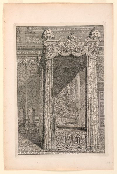 Design for State Bedchamber, i Second Livre d