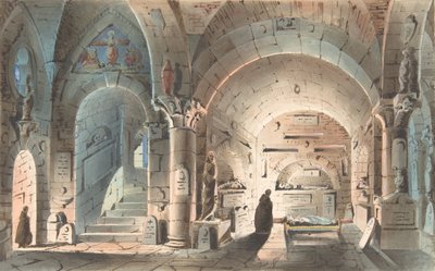 Design for a Stage Set: Crypt Scene, 1830-40.    1194288   no       norwegian Successfully Translated  Original: Design for a sofa, 1777, 1946. Translat: Design for a sofa, 1777, 1946. 1164828 no norwegian Successfully Translated Original: Ruïne van de the av Unbekannt