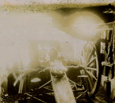 Ødelagt 75, automatisk luftvernpistol, c1914-c1918 av Unbekannt