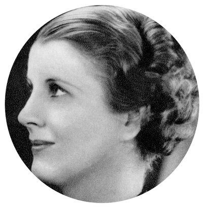 Diana Wynyard , britisk scene- og filmskuespillerinne, 1934-1935 av Unbekannt