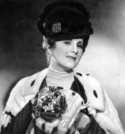 Diana Wynyard , britisk scene- og filmskuespillerinne, 1934-1935 av Unbekannt