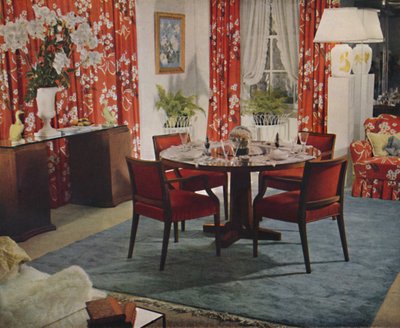 Spisestue designet av Hayes Marshall, 1939 av Unbekannt