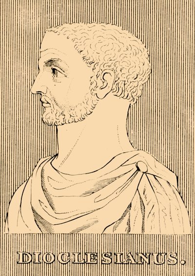 Dioclesianus, 244-311, 1830. av Unbekannt