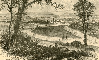 Fjernsyn over Perth, 1898. av Unbekannt