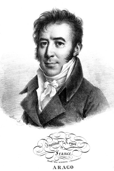Dominique Francois Jean Arago 1786-1853, fransk astronom, fysiker og politiker av Unbekannt