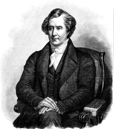 Dominique Francois Jean Arago 1786-1853, fransk astronom, fysiker og politiker av Unbekannt