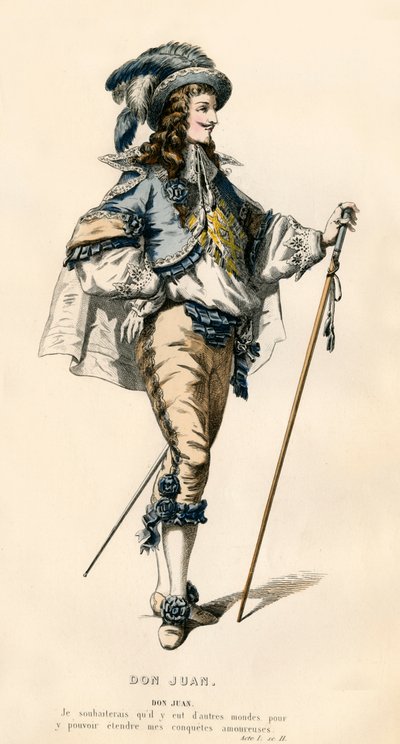 Don Juan, 1868. av Unbekannt