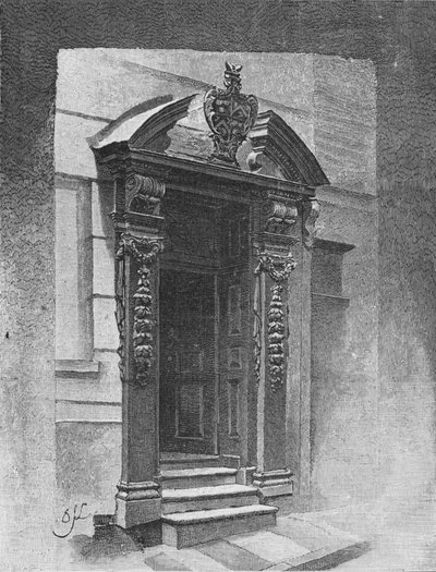 Døråpning, Painter Stainers Hall, 1890 av Unbekannt