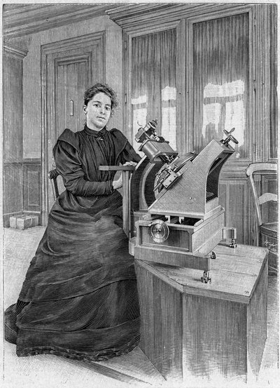 Dorothea Klumpke Roberts , amerikansk matematiker og astronom, 1903 av Unbekannt