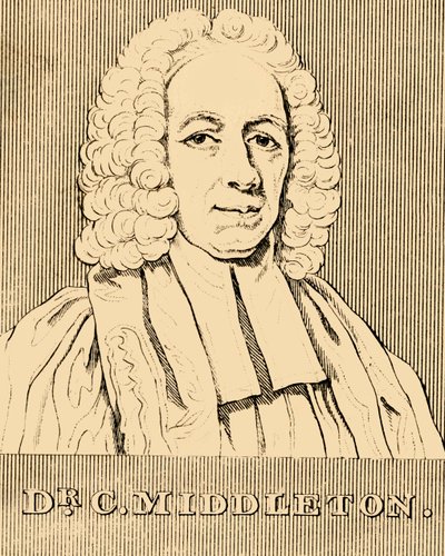 Dr. C. Middleton, 1683-1750, 1830. av Unbekannt