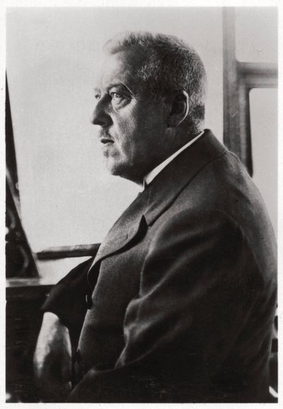 Dr Hugo Eckener, sjef for Zeppelin luftskipkonstruksjon, c1917-1933 1933 av Unbekannt