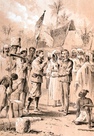 Dr Livingstone, antar jeg, 10. november 1871 c1878 av Unbekannt