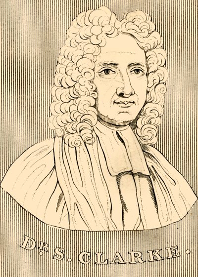Dr S. Clarke, 1675-1729, 1830. av Unbekannt