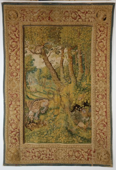 Drage som spiser egg Tapet, midten av 1600-tallet. av Unbekannt