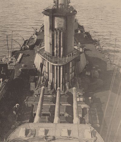 Dreadnought Imperator Aleksandr III i Bizerte, 1920, 1920. av Unbekannt