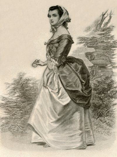 Kjole til en ung dame fra Virginia, c1775, 1937. av Unbekannt