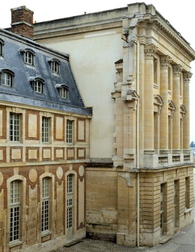 Dufour-huset sett fra sør, Chateau de Versailles, Frankrike av Unbekannt