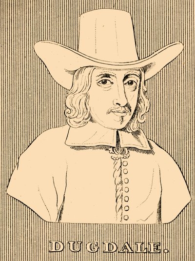 Dugdale, 1605-1686, 1830. av Unbekannt