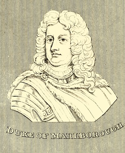 Hertugen av Marlborough, 1650-1722, 1830. av Unbekannt