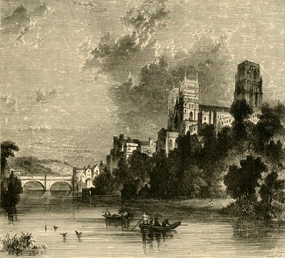 Durham Cathedral fra sørvest, 1898. av Unbekannt