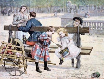Hver tidsalder har sine gleder, 1895 av Unbekannt