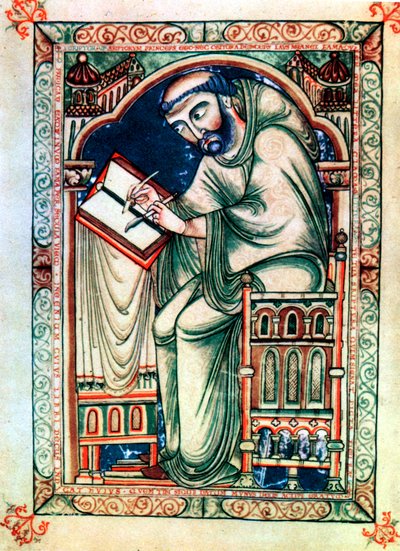 Eadwine the Scribe, ca midten av 1100-tallet av Unbekannt