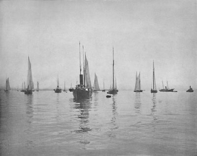 Tidlig morgen på New York Bay, c1897. av Unbekannt