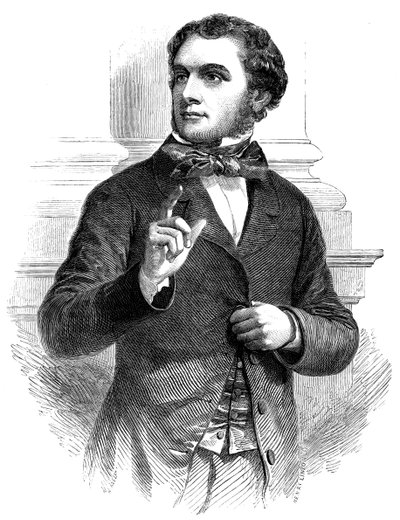 Tidlig portrett av Mr Gladstone, 1800-tallet av Unbekannt