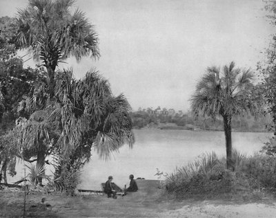 Eau Gallee, Indian River, Florida, c1897. av Unbekannt