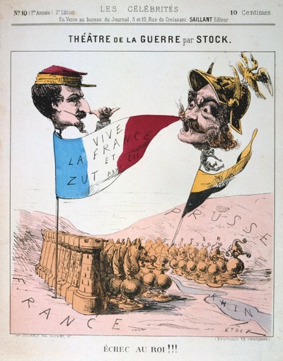 Check au Roi, fransk-prøyssisk krig, 1870-1871. av Unbekannt