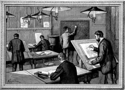 School of Ponts-et-Chaussees, Paris, 1894 av Unbekannt