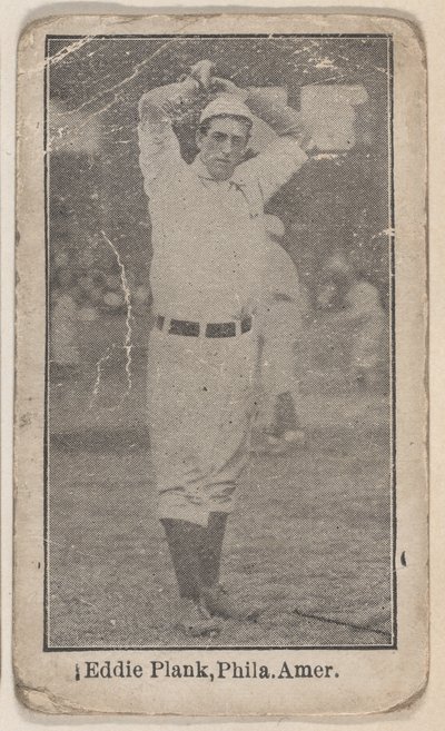 Eddie Plank, Philadelphia, American League, fra baseballspillersettet W500, ca. 1915. av Unbekannt