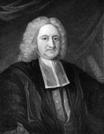 Edmond Halley , engelsk astronom og matematiker av Unbekannt
