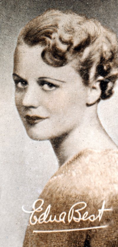 Edna Best 1900-1974, britisk scene- og filmskuespillerinne, 1935 av Unbekannt