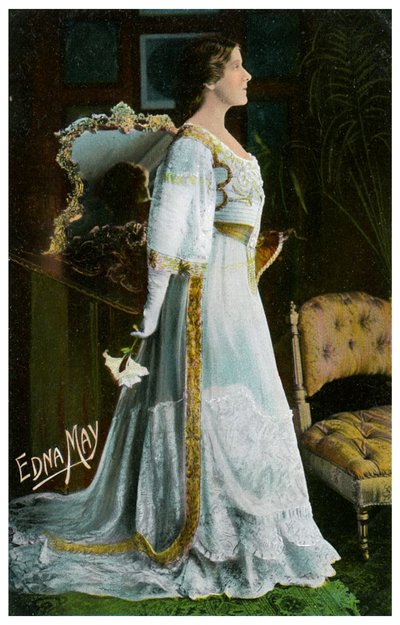 Edna May , amerikansk skuespillerinne og sanger, ca 1900-1919 av Unbekannt
