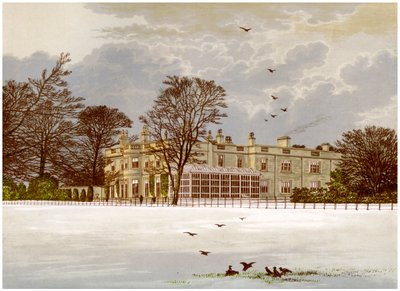 Ednaston Lodge, Derbyshire, hjemmet til Kingdon-familien, c1880 av Unbekannt