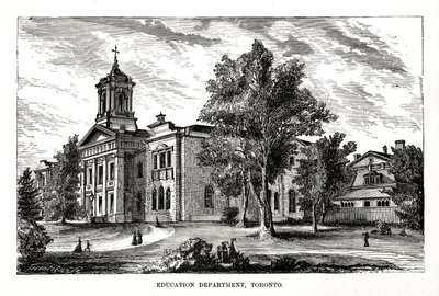 Education Department, Toronto, Ontario, Canada, 1800-tallet av Unbekannt