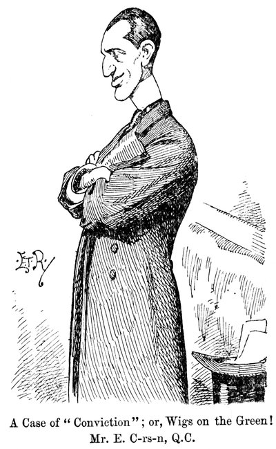 Edward Carson , irskfødt britisk politiker og jurist, 1898 av Unbekannt