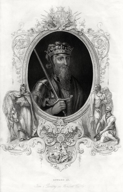 Edward III, konge av England, 1860 av Unbekannt