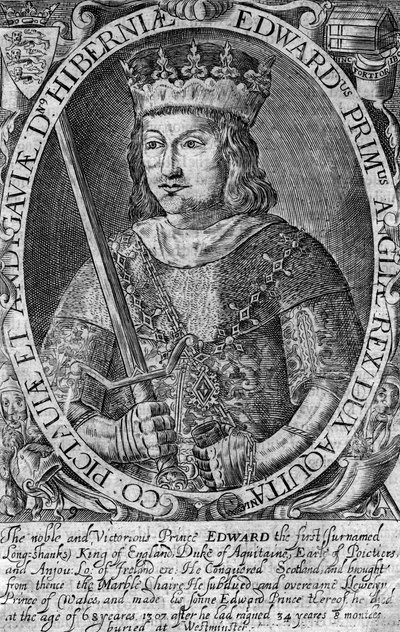 Edward I, konge av England av Unbekannt