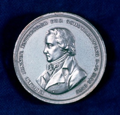 Edward Jenner , engelsk lege, 1800 av Unbekannt