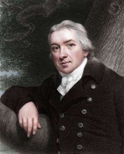 Edward Jenner , engelsk lege, 1837. av Unbekannt